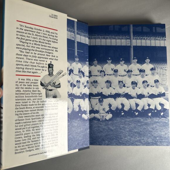My Favorite Summer 1956 by Mantle, Mickey -- 1991 - 1st Edition - Picture 5 of 7